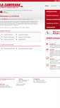 Mobile Screenshot of lazamorana.es